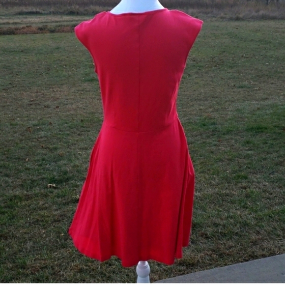 Spring Summer Casual Pink Dress - Picture 2 of 6